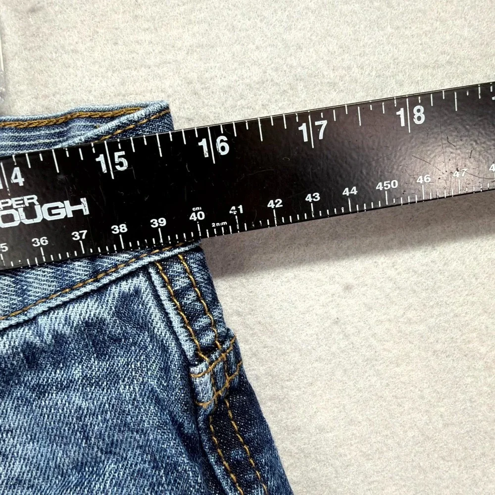 LVD‎ Live Vintage Denim Jeans Mens 32x32 Blue Pants Mid Rise Straight Button Fly